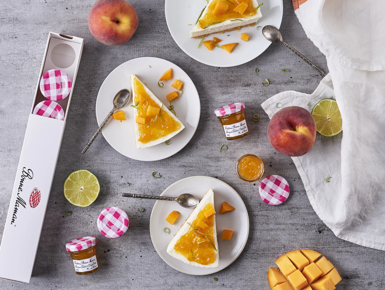 Confiture de Mangues, Pêches et Citrons verts - Image 3