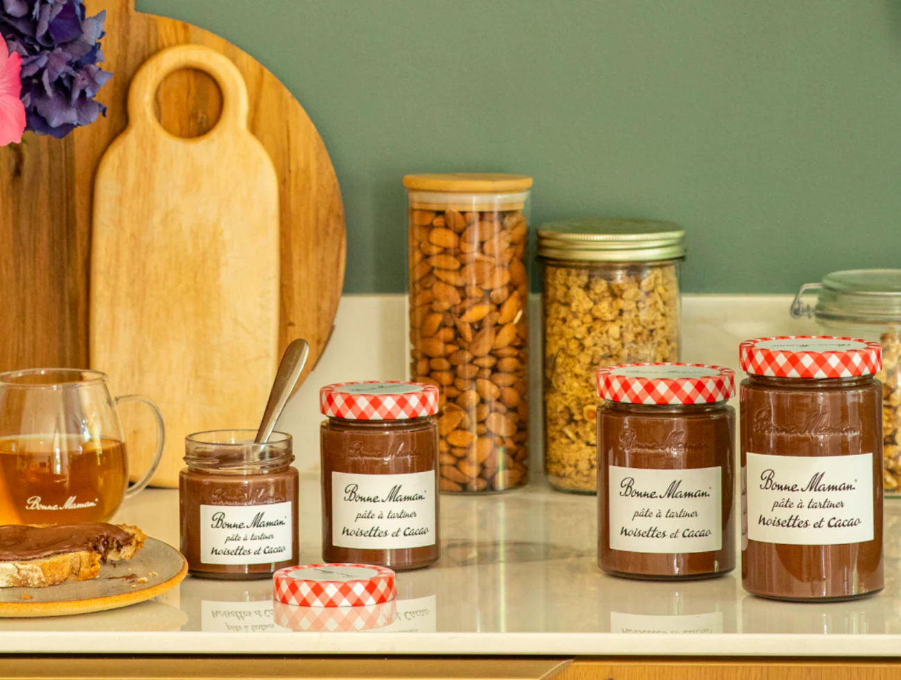 Pâte à tartiner noisettes et cacao - format familial - Image 3